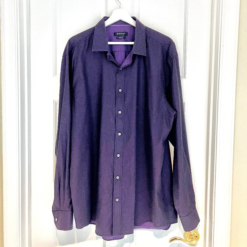 Bugatchi Men's XXL Dress Shirt